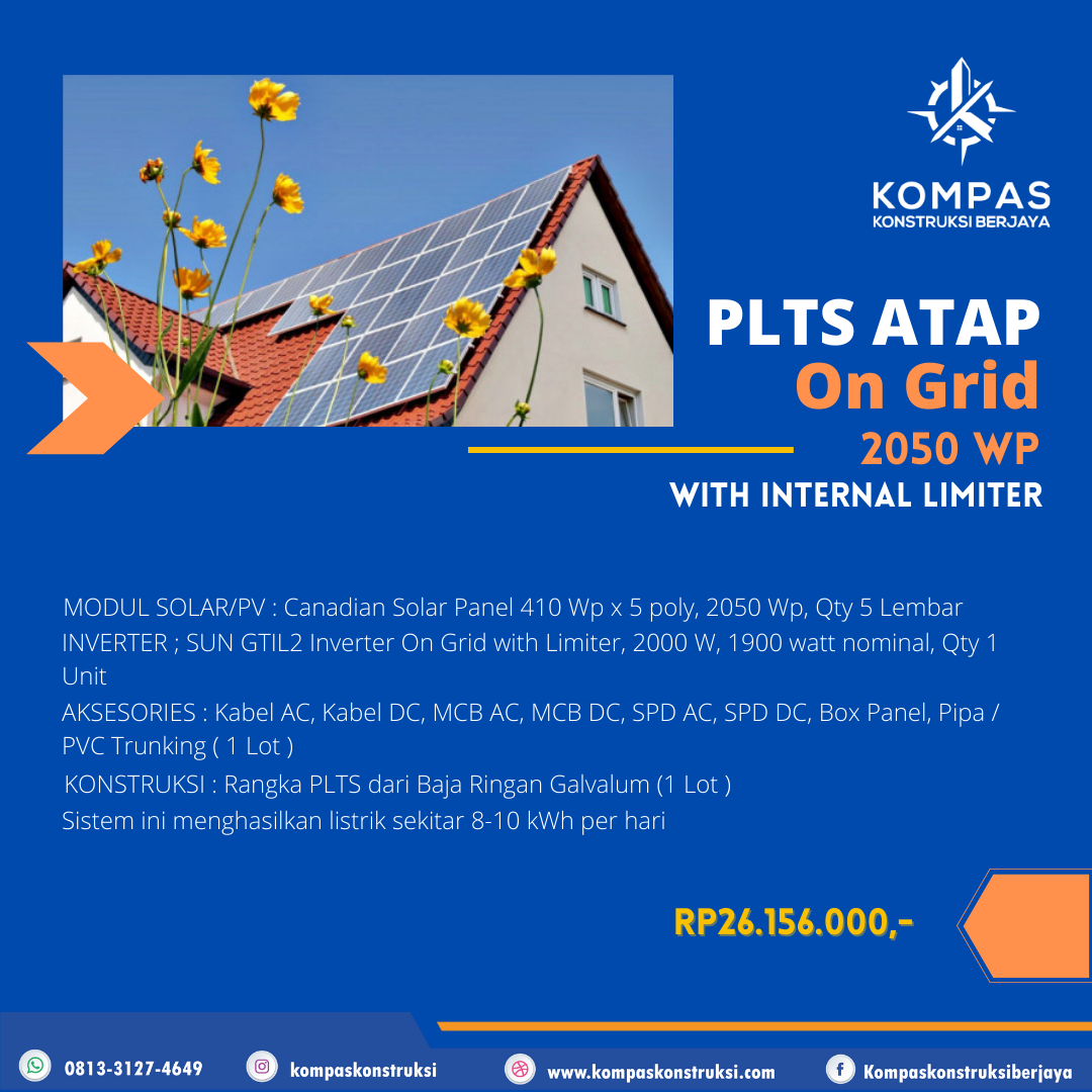 PLTS ATAP ON GRID 2050 WP with Internal Limiter
